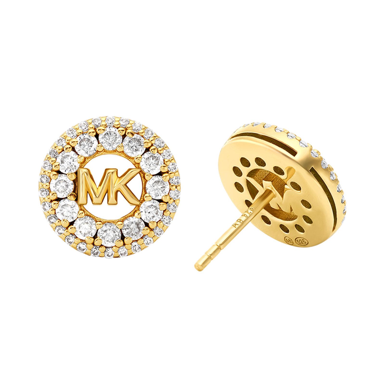 Michael Kors MKC1827710 KORS MK Earrings - 14K Gold Plated Jewellery