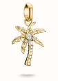 Thomas Sabo THOMAS SABO Gold-Plated Palm Tree Connect Charm CC1354-M01-14