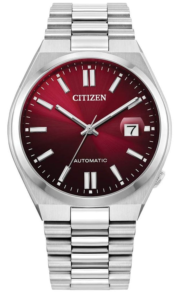 Citizen NJ0150-56W Tsuyosa Automatic (40mm) Sunray Red Dial Watch