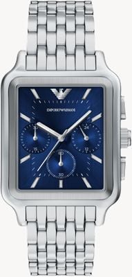 Emporio Armani Diego Chronograph (50mm) Blue Dial / Stainless Steel Bracelet AR11750