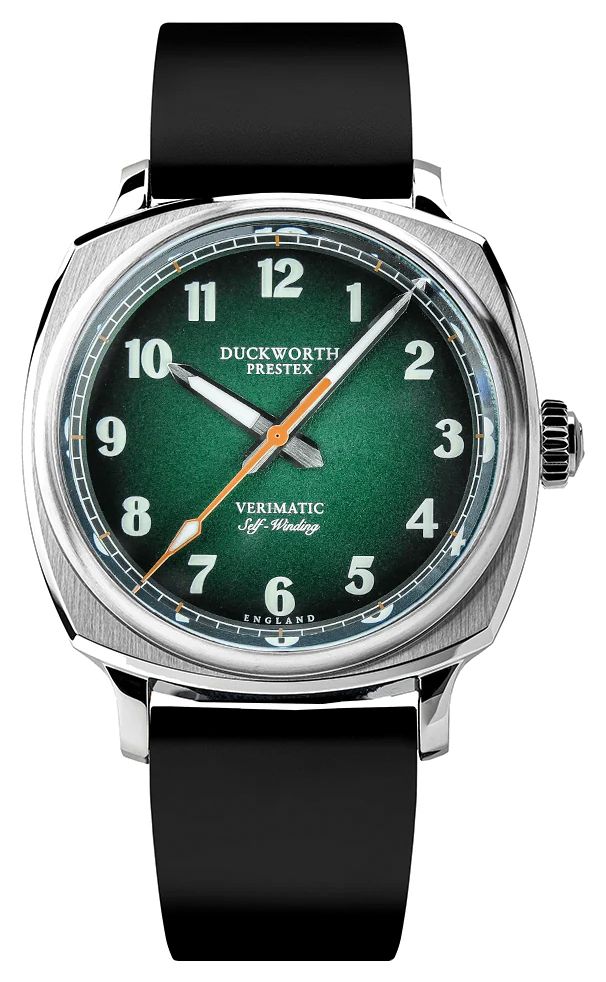 Duckworth Prestex D891-04-AR Verimatic (39mm) Green Fumé Watch