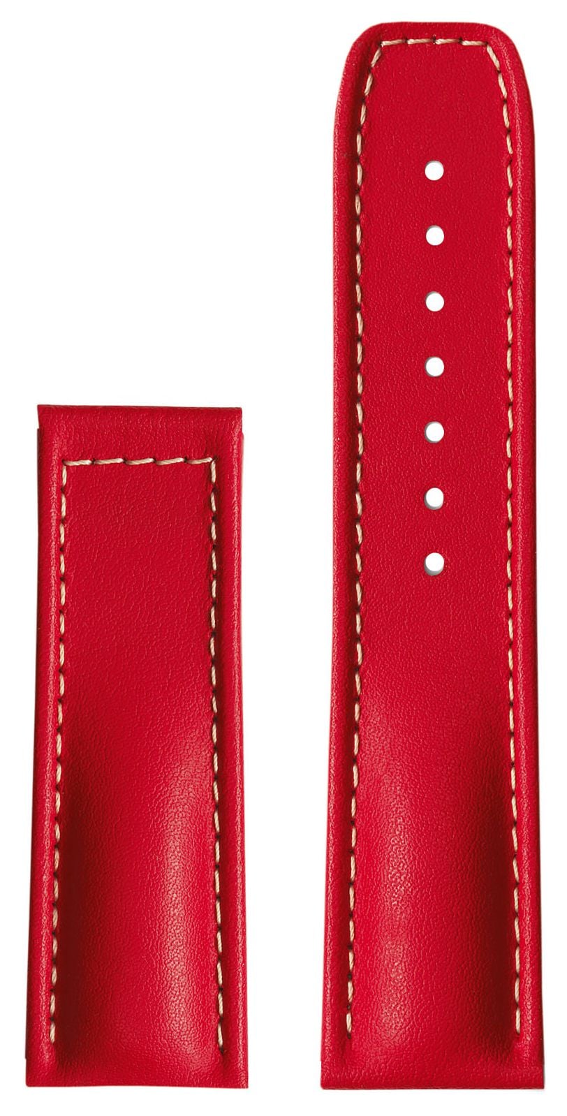Hanhart 9924-0520-05 PRIMUS Red Calfskin Leather Strap - Watch