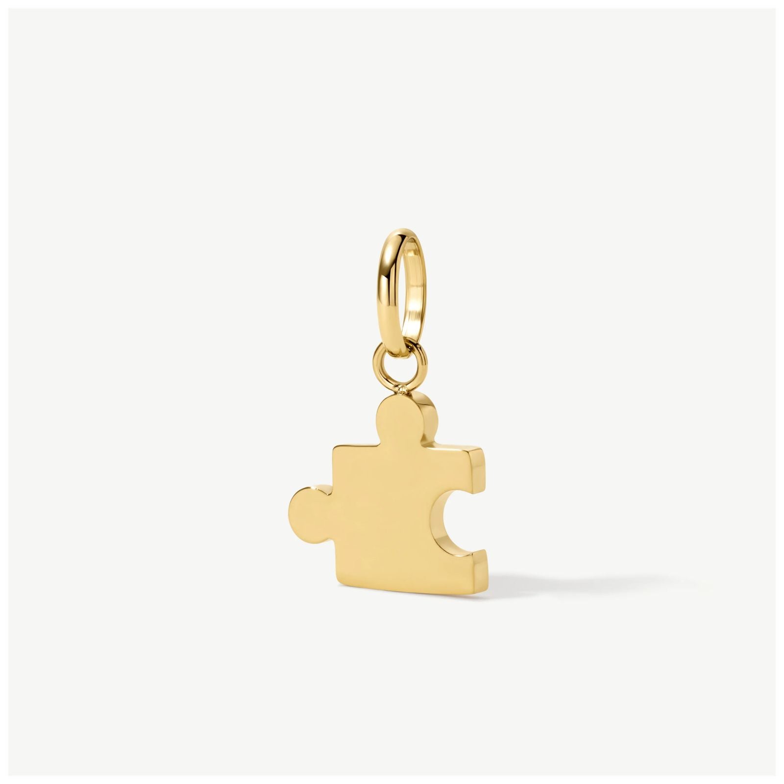 D.LOUISE CH-21 Gold Tone Mini Puzzle Pieces Charm Jewellery