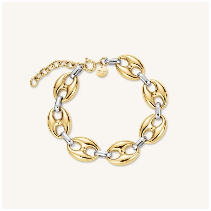 Rosefield Jewellery JBCDD-J1053 Coffee Bean Duotone Two-Tone