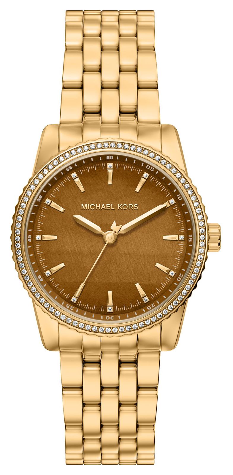 Michael Kors MK7581 Bryant (35mm) Brown Dial / Gold PVD Watch