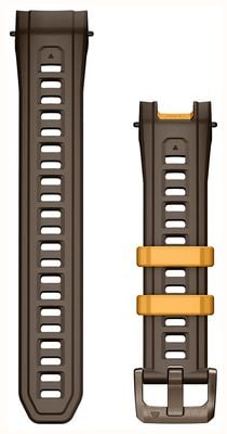 Garmin 22mm Cocoa Silicone Watch Band (Instinct 3/Instinct Crossover AMOLED – 45mm) 010-13395-11