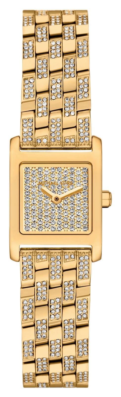 Michael Kors MK7628 Georgie PavÃ© Quartz (19mm) Crystal-Set Watch