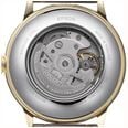 Orient Men's Automatic Gold Tone Stainless Steel Case Brown Leather Strap With Domed Mineral Crystal RA-AC0028S30B - alternate view 3
