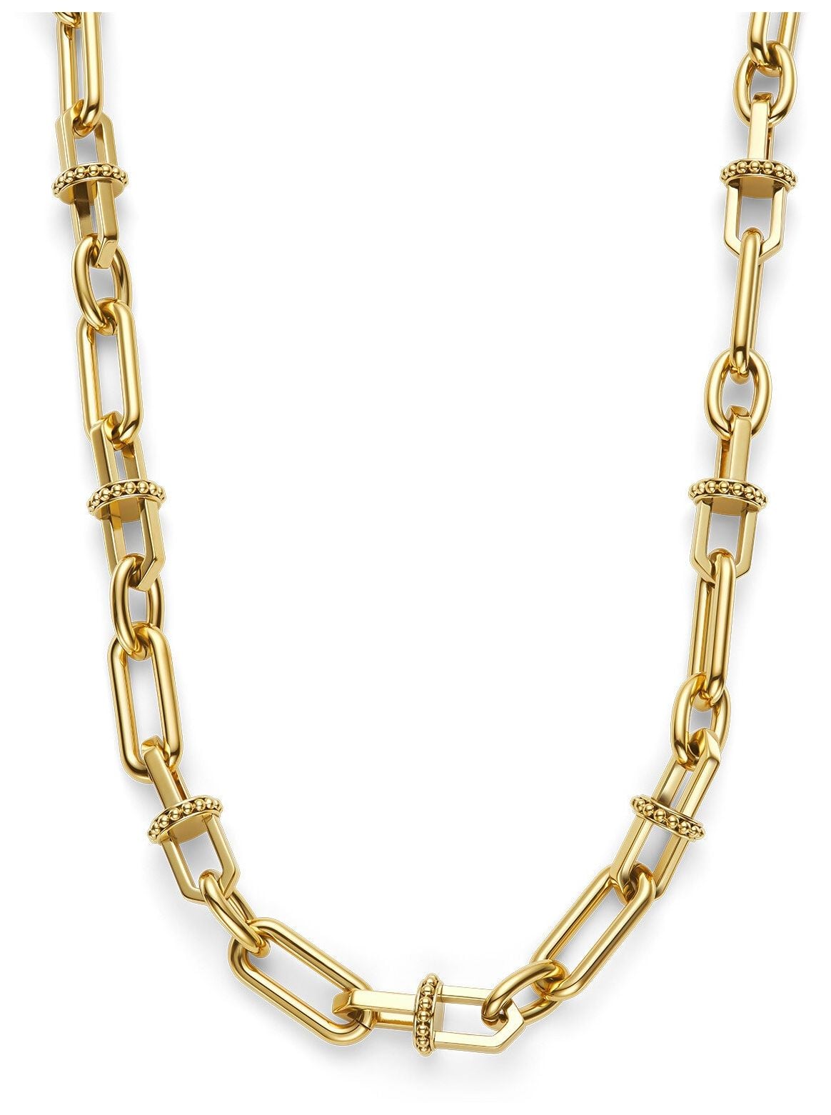 Olivia Burton Women's Gold Tone Ip Anchor Link Necklace - Image 3