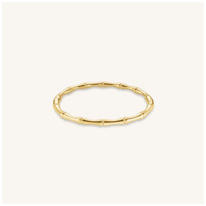 Rosefield Jewellery JBSBG-J1197 Statement Bamboo Gold Plated