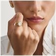 Thomas Sabo Halo ring with mother-of-pearl and white zirconia - size 58 TR2542-M01-14-58 - alternate view 3