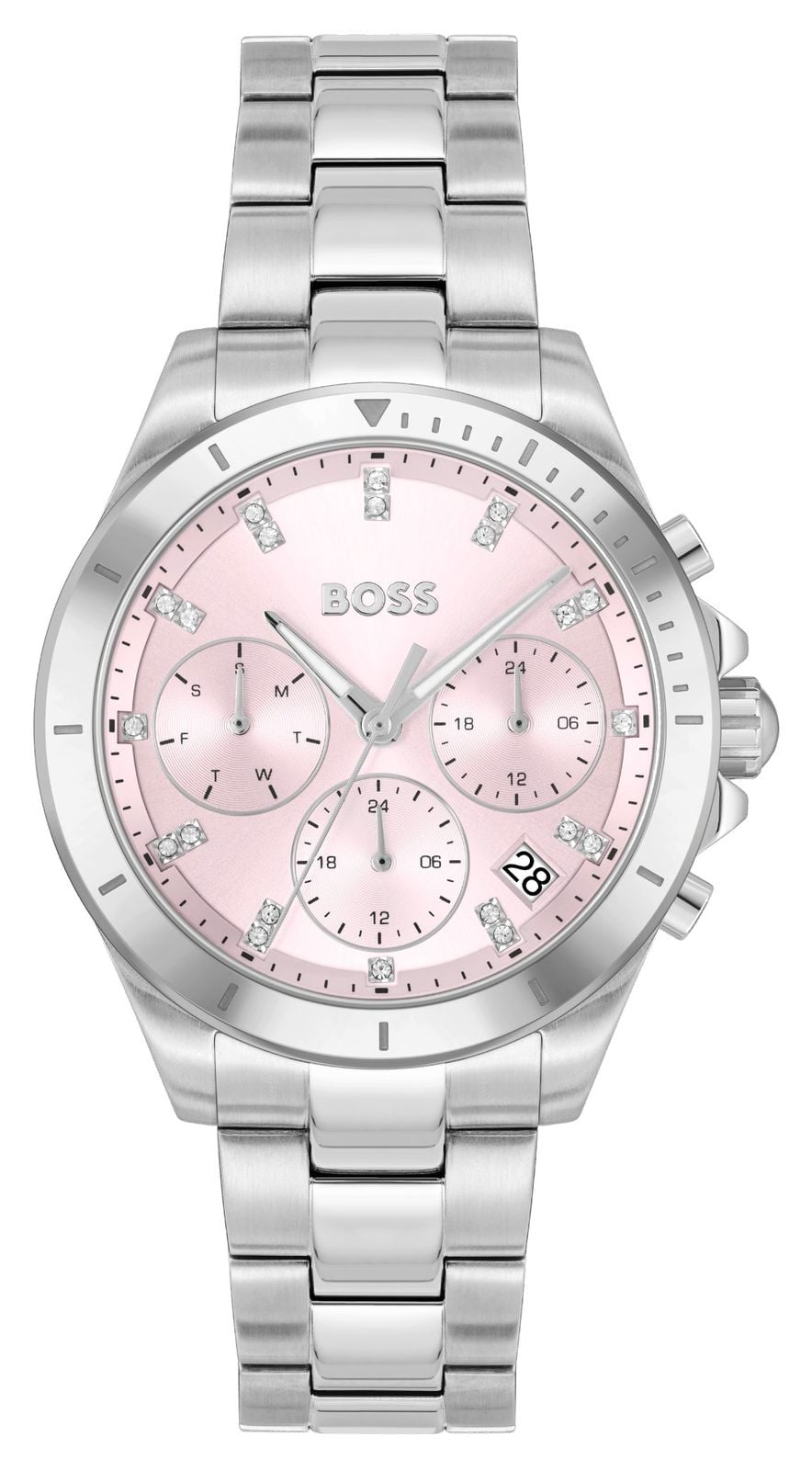 BOSS 1502825 ALLEY SPORT LUX (36mm) Pink Dial / Stainless Watch