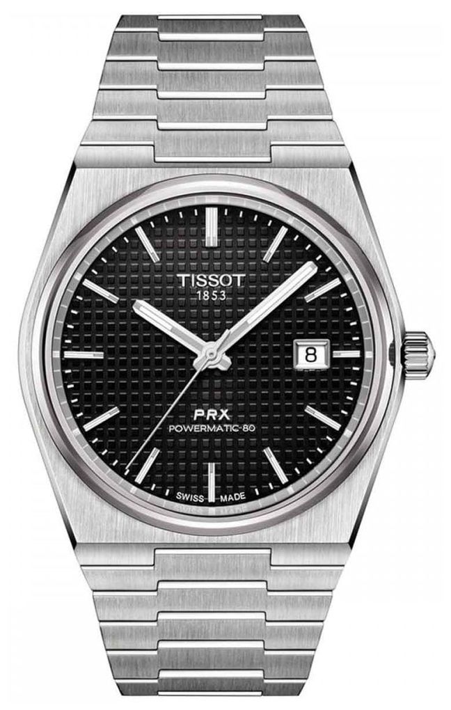 Tissot T1374071105100 PRX Powermatic 80 (40mm) Black Dial / Watch
