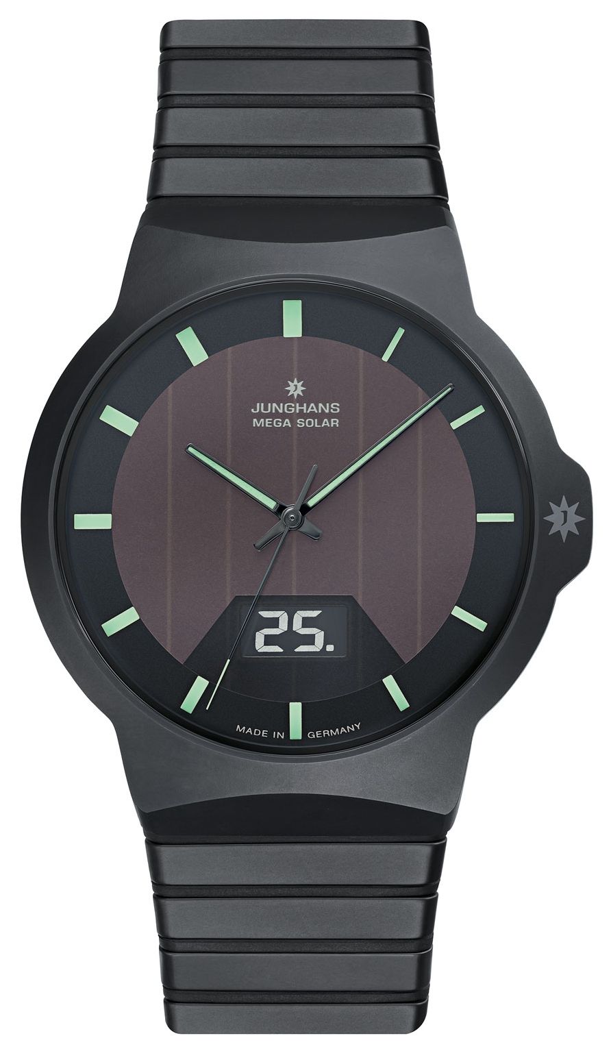 Junghans 18/1938.44 Force Mega Solar Sapphire Glass Watch