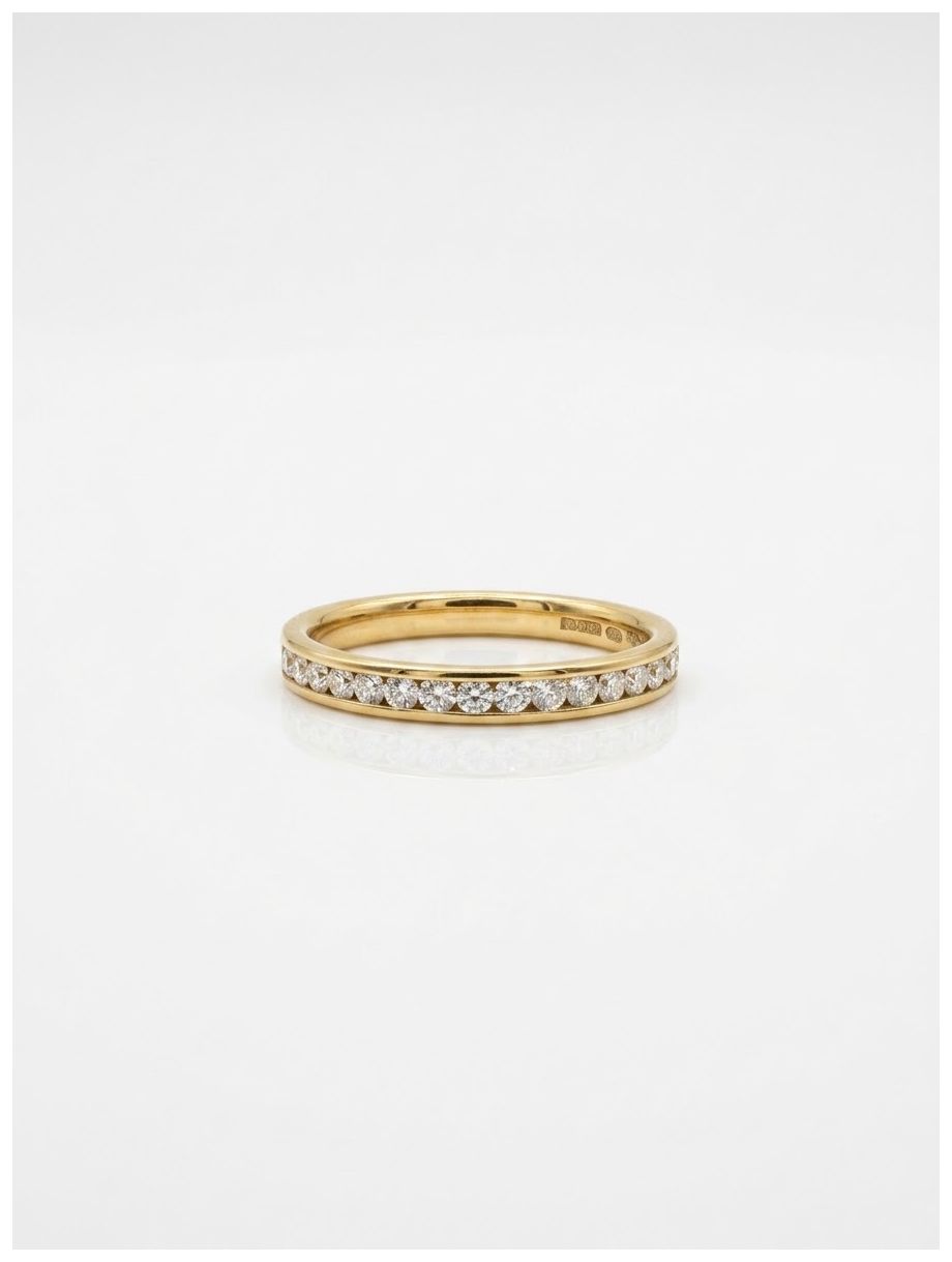 GEMEX HET100023 0.33ct Natural Diamond 9ct Yellow Gold Jewellery