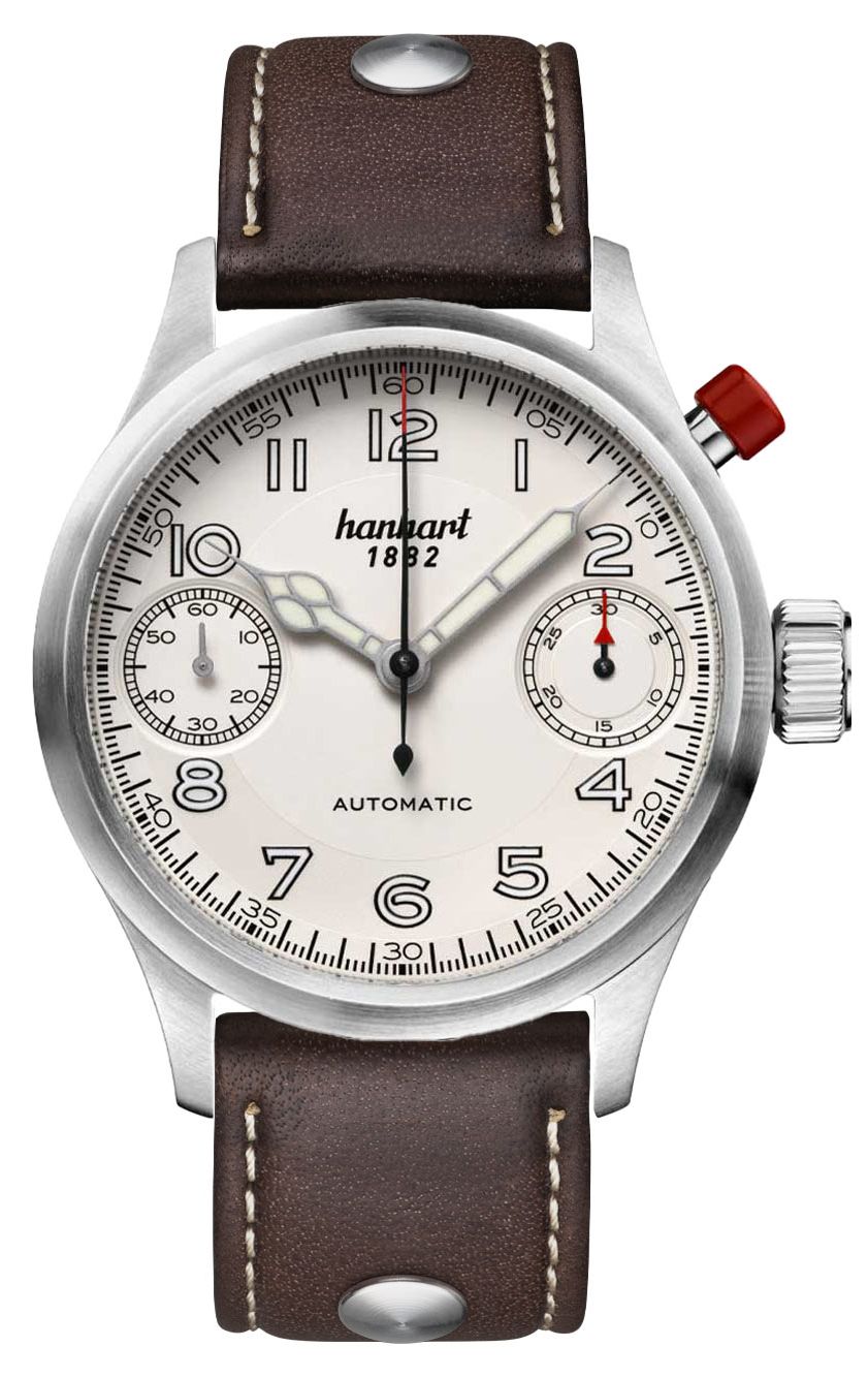 Hanhart 732.220-0110 PIONEER MonoScope Automatic Chronograph Watch