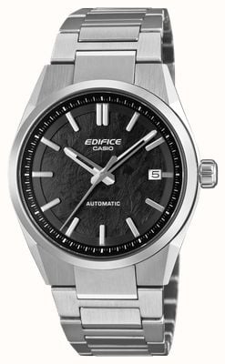 Casio Edifice EFK-110 Series Automatic (38mm) Black Electroformed Dial / Stainless Steel Bracelet EFK-110D-1AER