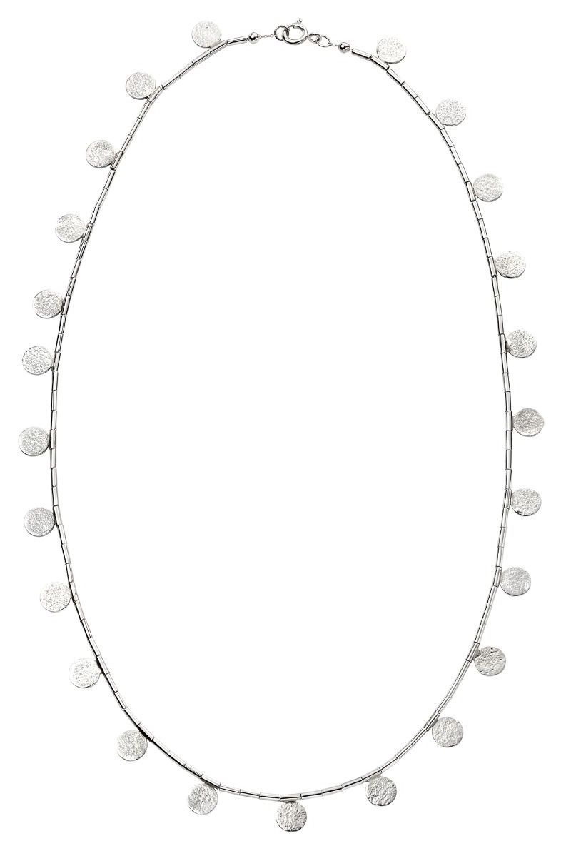 Elements Silver N4334 Sterling Silver Multi Bead Textured Jewellery