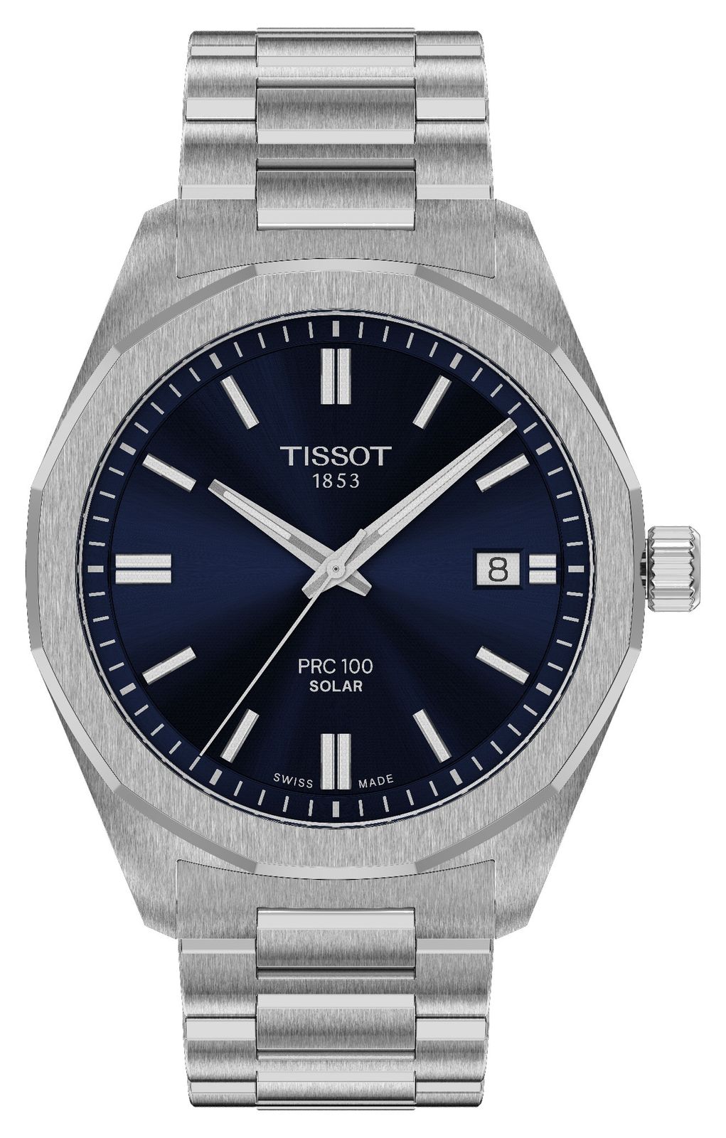Tissot T1514221104100 PRC 100 Solar (39mm) Blue Dial / Watch