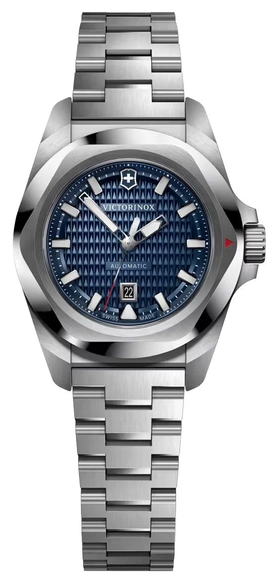 Victorinox 242026 I.N.O.X. Small Automatic (32mm) Blue Watch