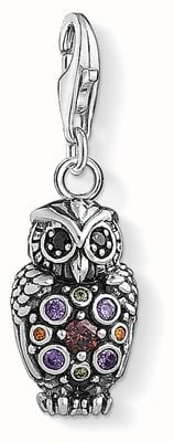 Thomas Sabo Owl Charm Pendant 1479-643-7