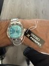 Customer picture of Seiko Prospex 1965 Heritage Diver’s Watch Save the Ocean Limited Edition in ‘tranquil teal’ SPB545J1