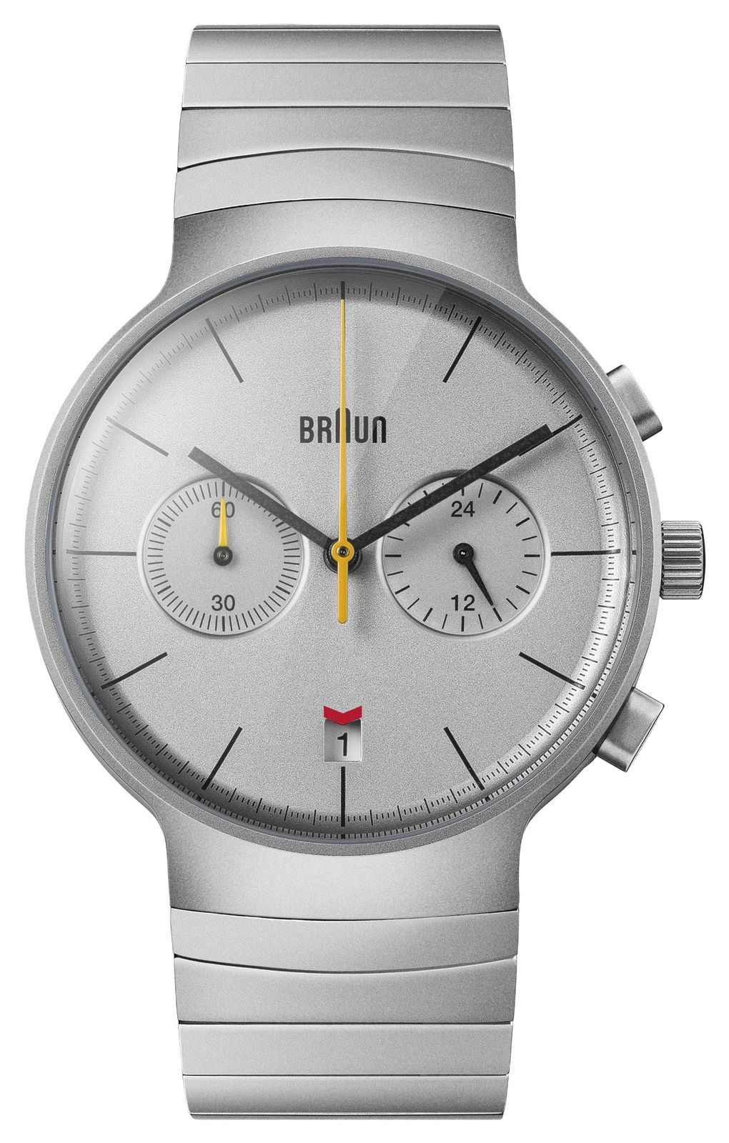 Braun BN0265SLBTG Classic Quartz Chronograph (40mm) Silver Watch