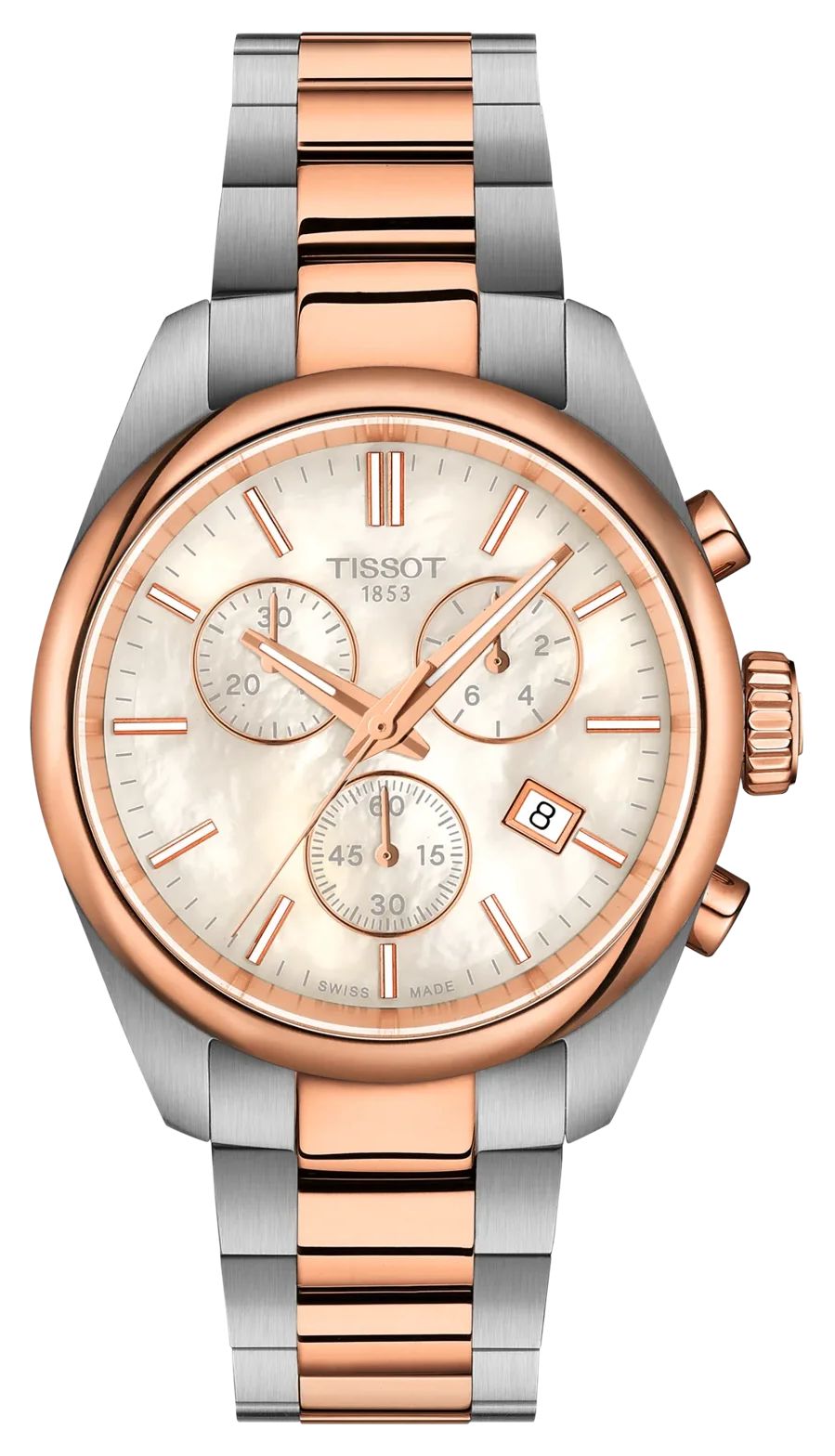 Tissot T1502172211100 PR 100 Quartz Chronograph (36mm) White Watch