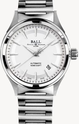 Ball Watch Company Fireman Victory | Steel Bracelet | White Dial | 40mm NM2098C-S4J-SL