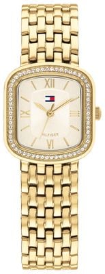 Tommy Hilfiger Abby Gold Tone Bracelet Champagne Dial Watch 1782923