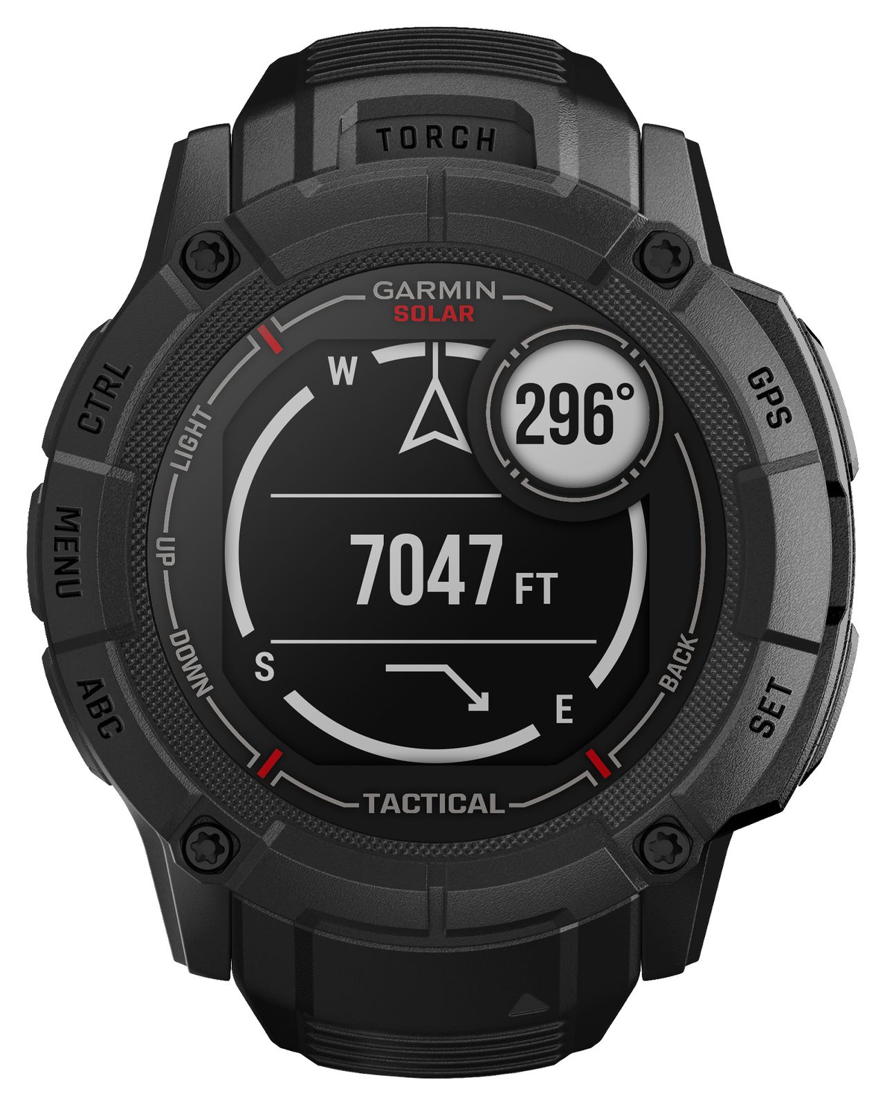Garmin 010-02805-03 Instinct 2X Solar Tactical Edition Black Watch