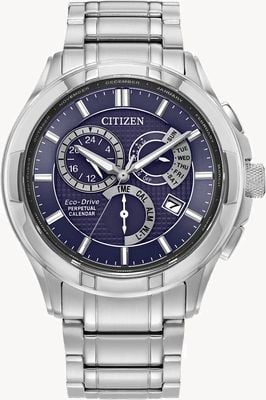 Citizen Eco-Drive Classic 8700 (42mm) Blue Dial / Stainless Steel BL8160-58L