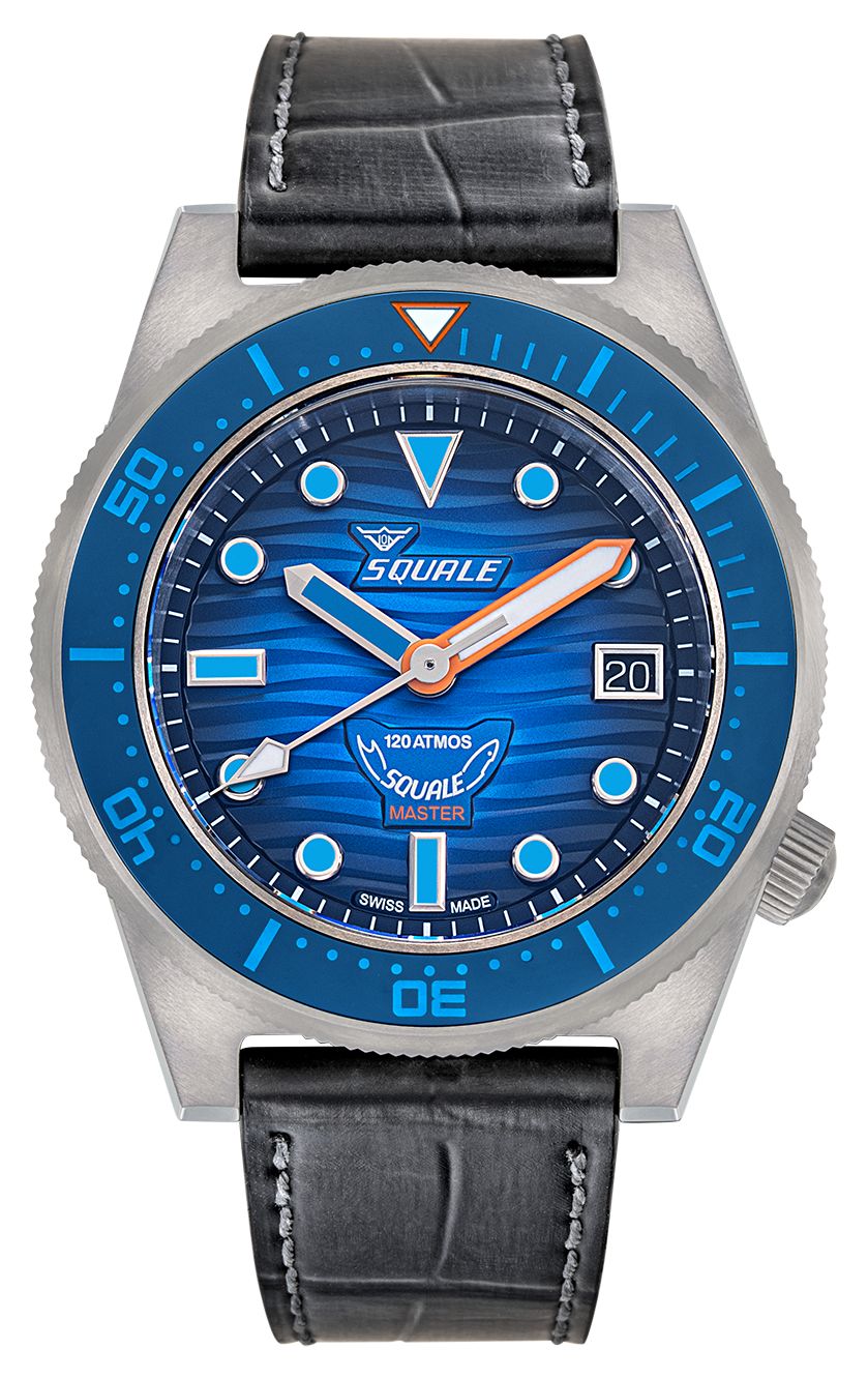 Squale MASTIBLBL.RAL Master Titanium Grand Bleu 120 ATM ( Watch