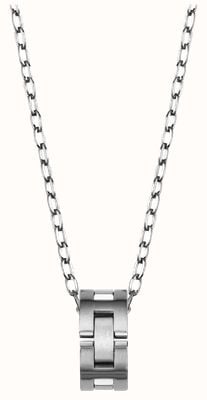 Herbelin Cap Camarat Necklace - Brushed And Polished Stainless Steel - 8mm (One Size) CCC8AB
