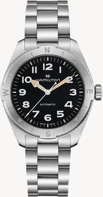 Hamilton Khaki Field Expedition Automatic (41mm) Black Dial / Stainless Steel Bracelet H70315130