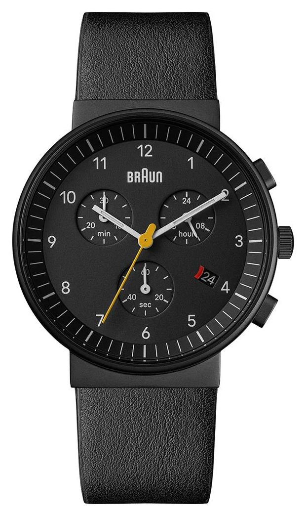 Braun BN0035BBKBKG Classic Quartz Chronograph (40mm) Black Watch