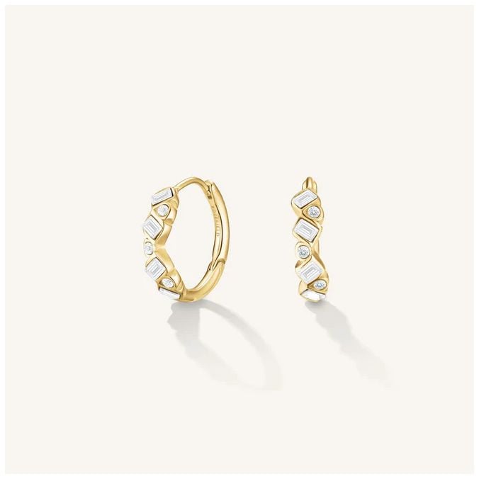 Rosefield Jewellery JECBG-J1171 Playful Crystals Baguette