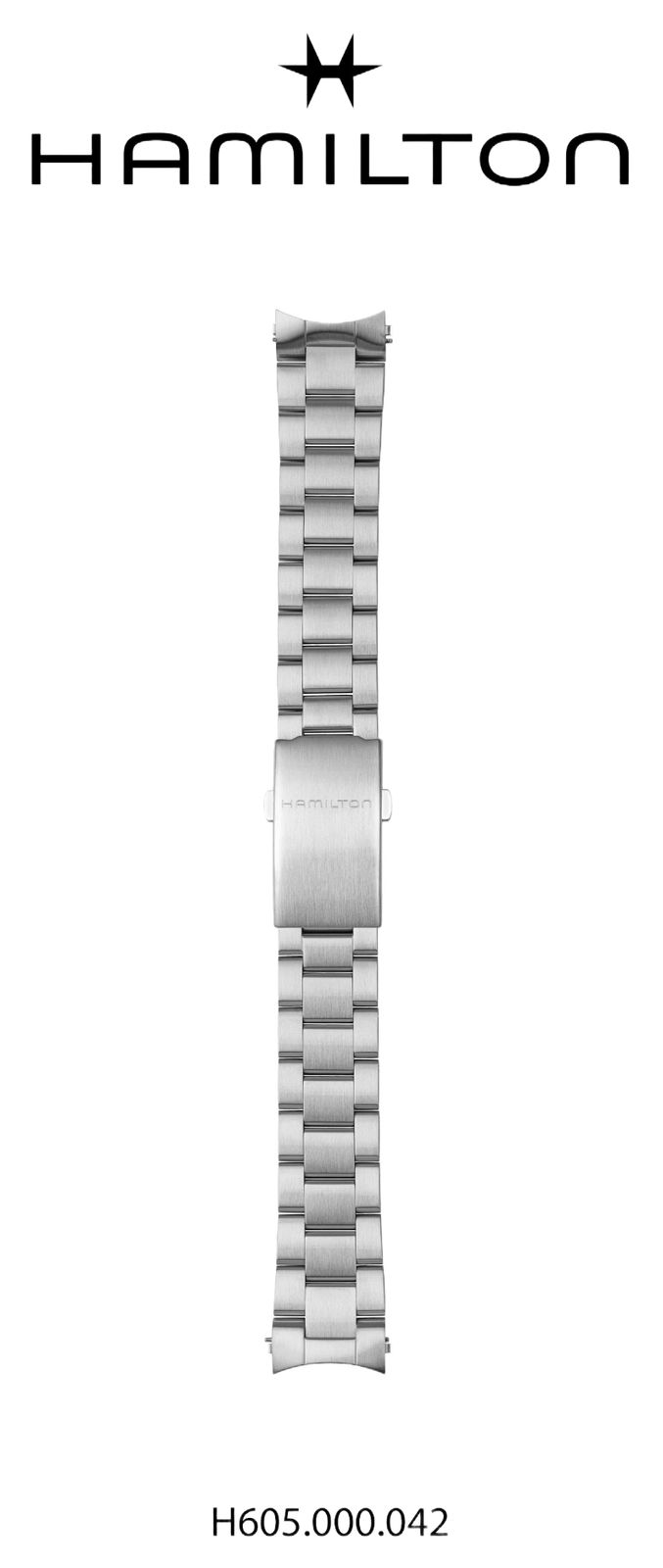 Hamilton Straps H695000042 Bracelet-Set Steel Watch