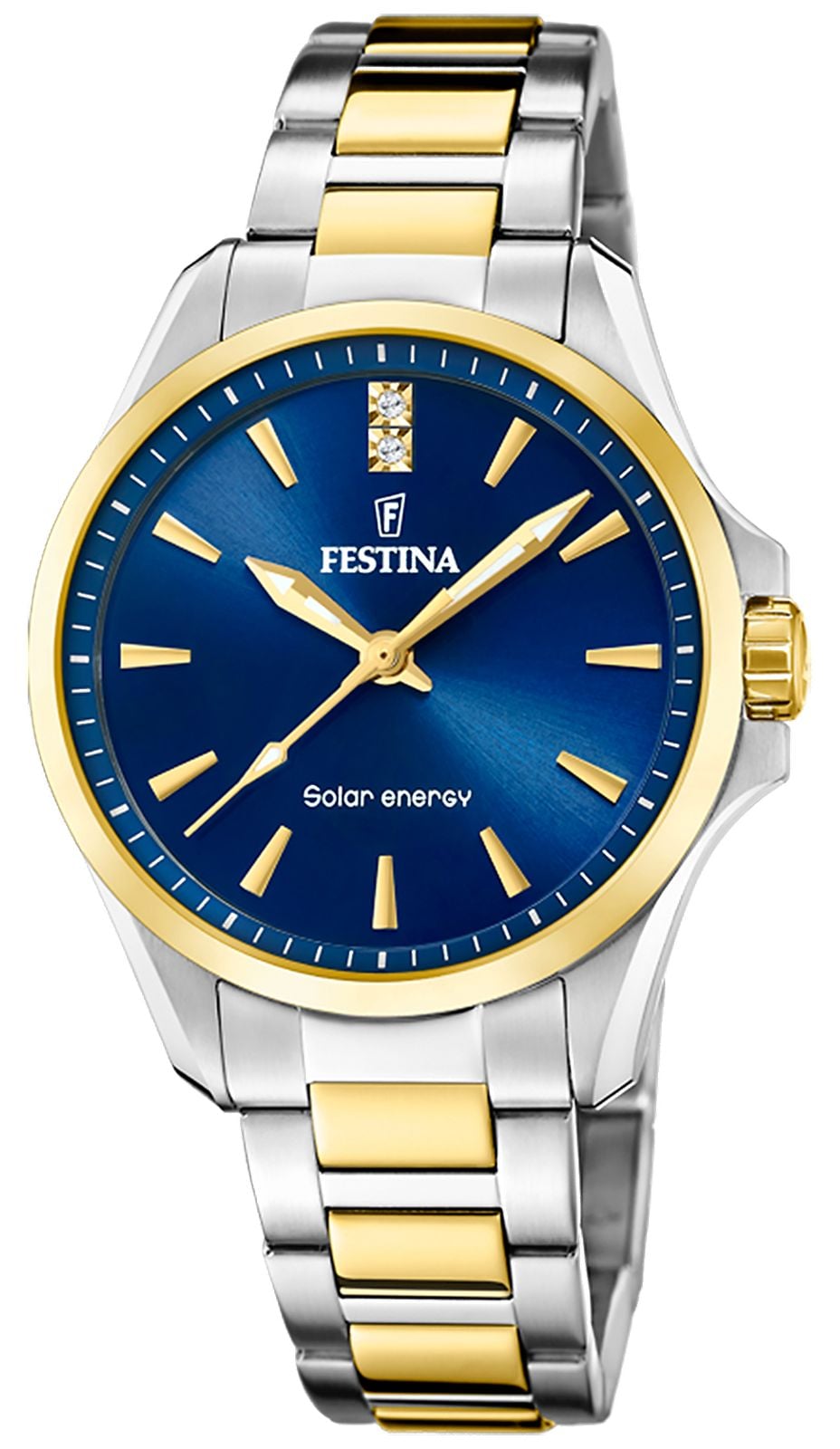 Festina F20655/4 Women’s Solar Energy (34mm) Blue Dial / Two Watch