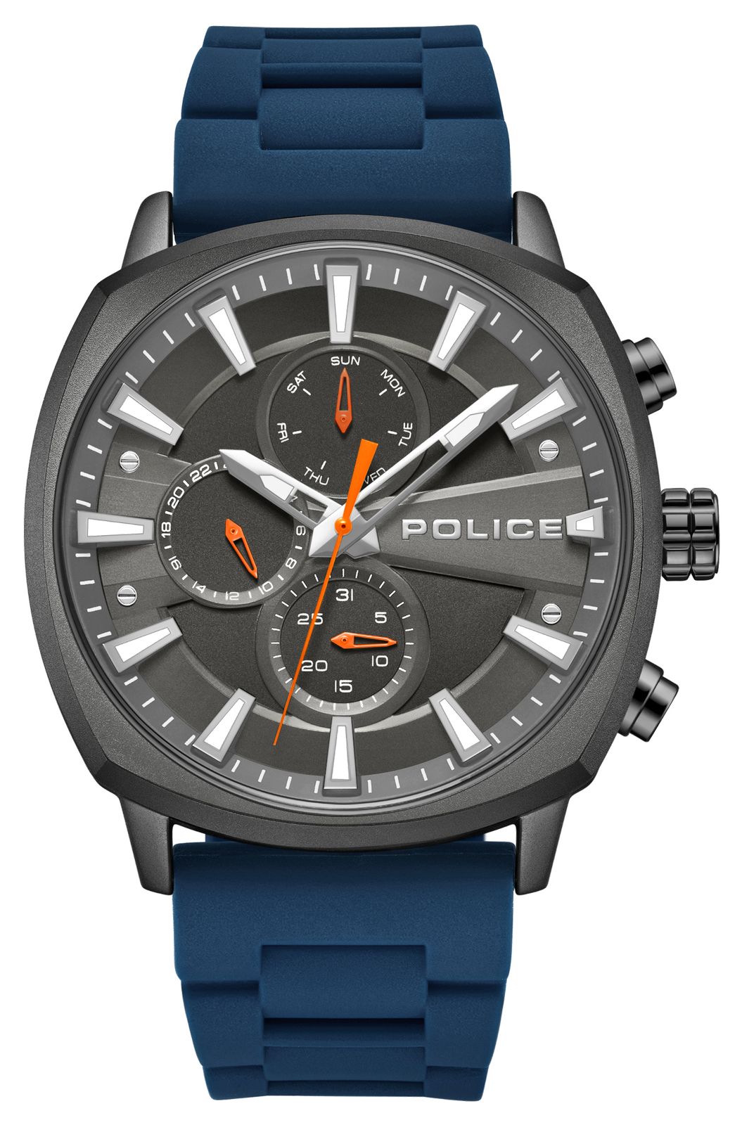 Police PEWJQ9003402 TUNEFUL Quartz Multifunction (48mm) Grey Watch