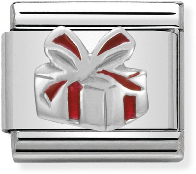 Nomination Classic Gift Box Sterling Silver & Steel Enamel Charm 330204/06