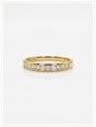 0.25ct Round Brilliant Natural Diamonds 9ct Yellow Gold Ring J86056 - alternate view 2