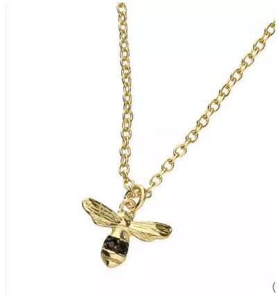 CME Leicester Limited H3215/Y Silver Gold Plated Black Cz Jewellery