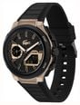 Lacoste Bronze And Black Silicone Strap LC33 Watch 2011517 - alternate view 3