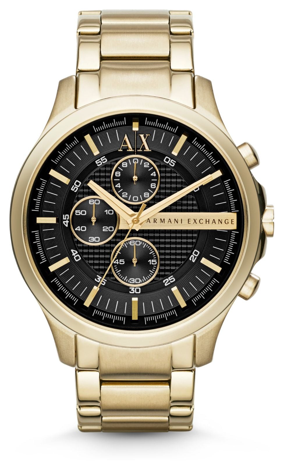 Armani Exchange AX2137 Men’s | Black Chronograph Dial | Gold Watch