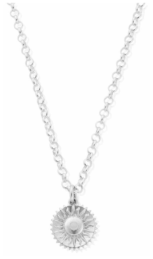 ChloBo CC-S-NE-23-S1 Belcher Chain Sun Sterling Silver Jewellery