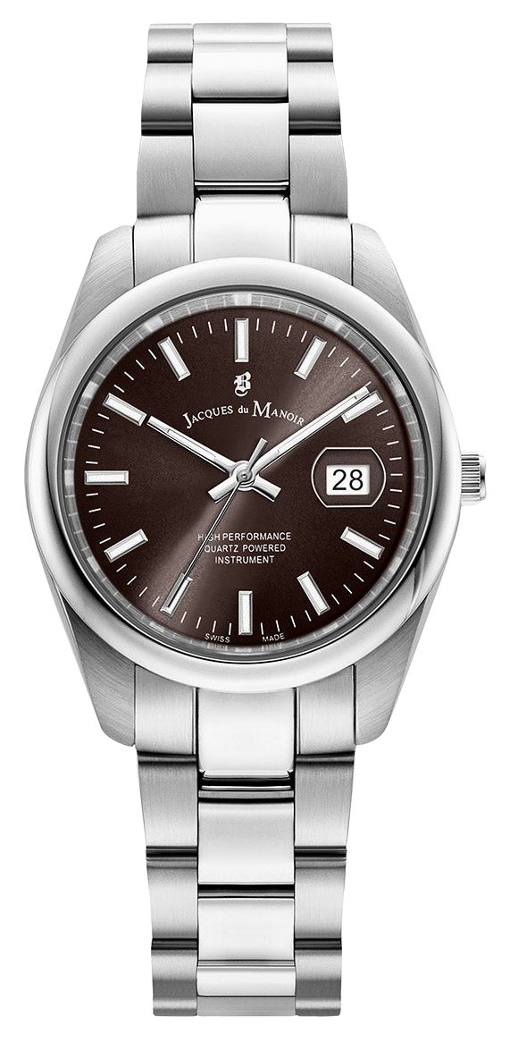 Jacques Du Manoir JWL03803 Allure (32mm) Brown Sunray Dial Watch