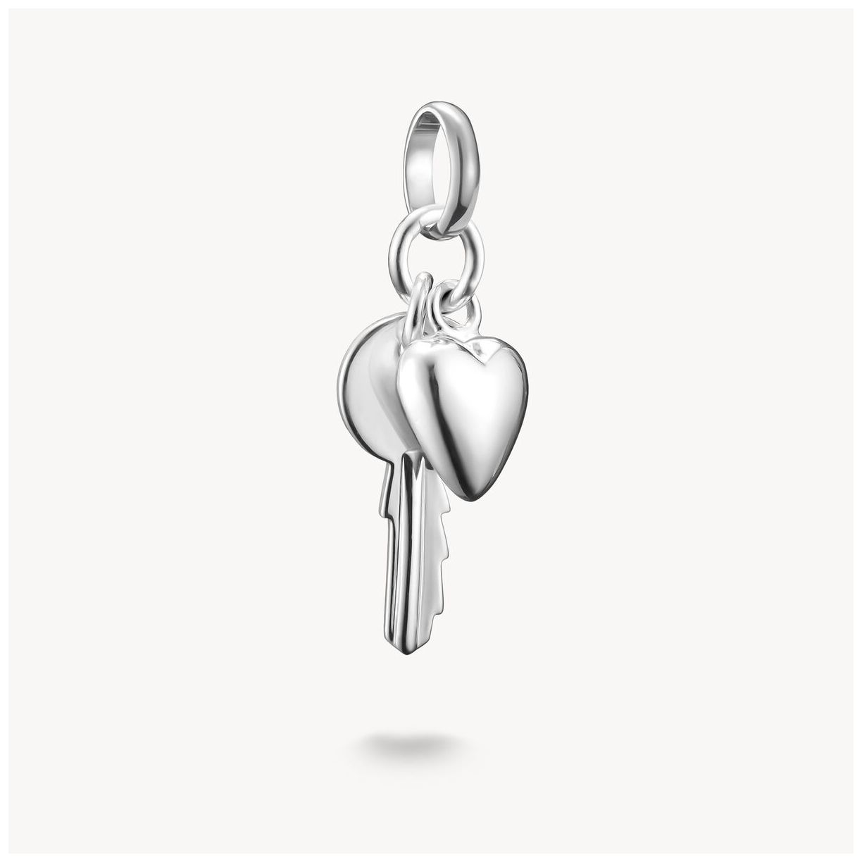 Thomas Sabo CC1233-001-21 Silver Key with Heart Charm Jewellery