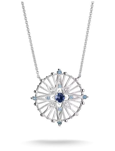 Thomas Sabo KE2393-166-1-L45V Talisman Necklace with blue Jewellery