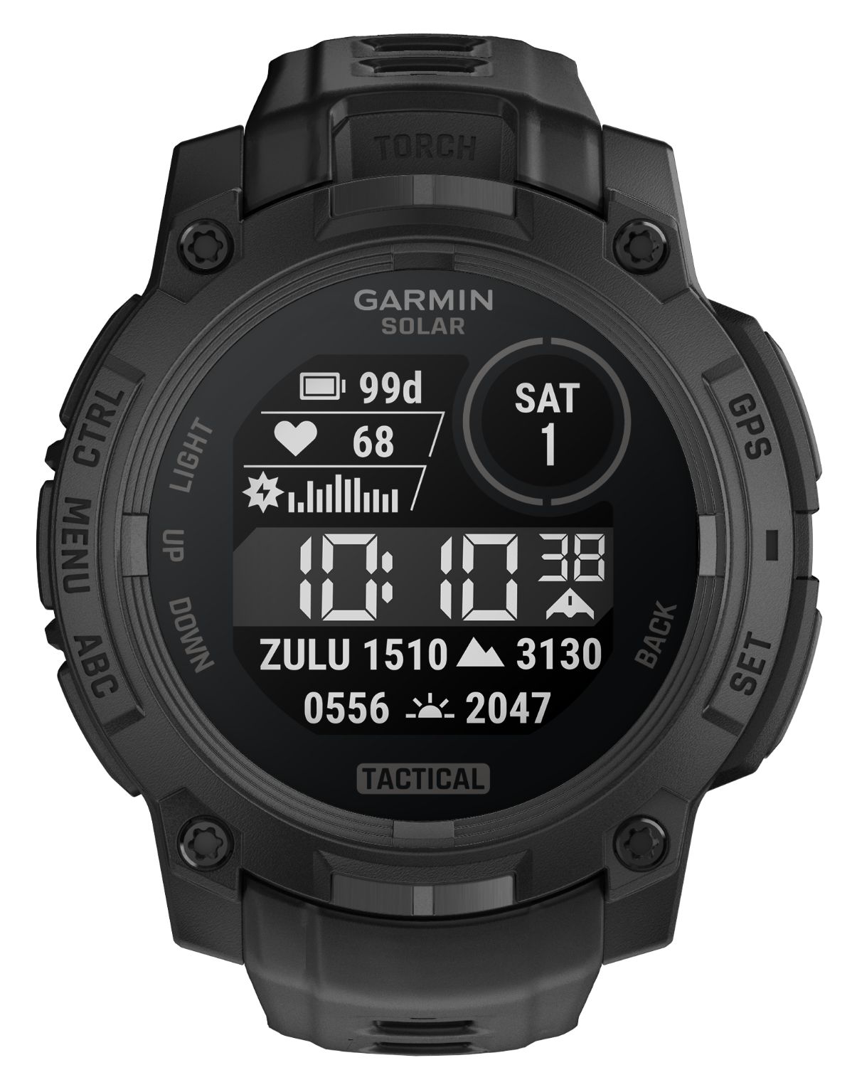 Garmin 010-02934-50 Instinct 3 - Tactical Edition Solar Watch